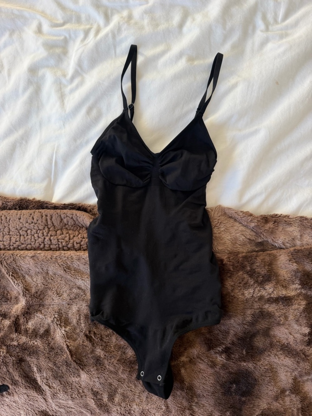 Amazon Women's Black Bodysuit Tank Top